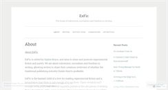Desktop Screenshot of exfic.com